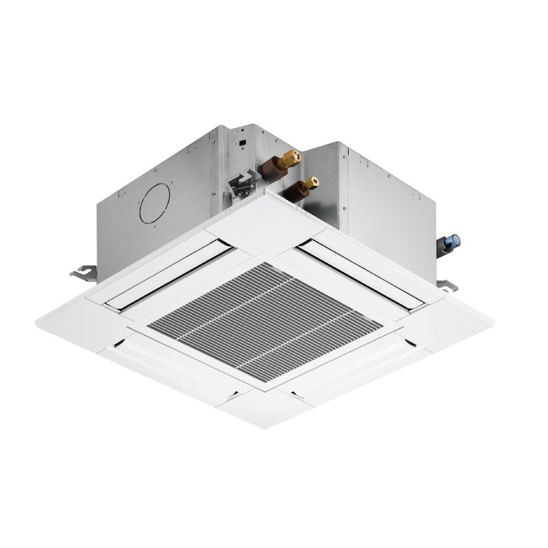 ●三菱 業務用エアコン【PLZ-ZRMP40SHFG5】スリムZR クリアホワイト 4方向天井カセット形 標準シングル ワイヤード 単相200V 1.5馬力 ○三菱 業務用エアコン【PLZ-ZRMP40SHFG5】スリムZR クリアホワイト 4